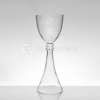 Vaza aukšta skaidraus stiklo h 61 cm SAVEX
