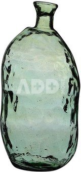 Vaza D24xH51 cm perdirbtas stiklas žalsva Natural Living 8057