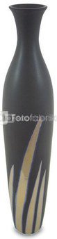 Vaza juodos keramikos 46x9,5x9,5 cm 109670