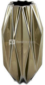 Vaza keramikinė aukso spalvos 30x15x15 cm 109714