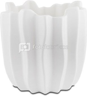 Vaza keramikinė balta 15x15,5x15,5 cm 109689