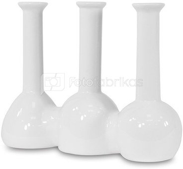 Vaza keramikinė balta 15x19,5x6,5 cm 107184 ddm