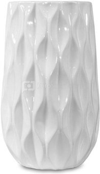 Vaza keramikinė balta 28x18x18 cm 101828