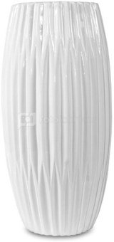 Vaza keramikinė balta 35x17x17 cm 101834 ddm