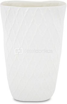 Vaza keramikinė balta 40x22x10 cm 109708