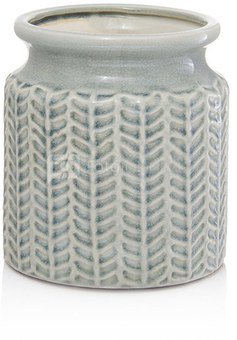 Vaza keramikinė pilka HP15100S 15X15X17 SAVEX