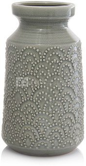 Vaza keramikinė pilka HP15120L 19X19X32 SAVEX