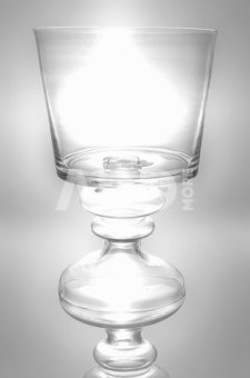 Vaza skaidraus stiklo h 37 cm SAVEX