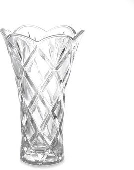 Vaza stiklinė 12*23 cm YM1382 skaidri