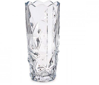 Vaza stiklinė skaidri D12xH24,5 cm Giftdecor 89696