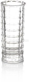 Vaza stiklinė skaidri h 19,5cm HR16490