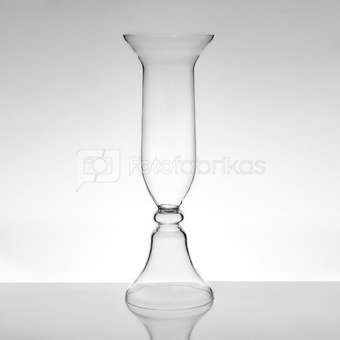 Vaza stiklinė skaidri XD1782-1 h 54 cm SAVEX