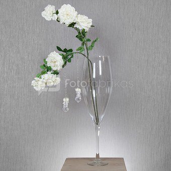 Vaza stiklinė skaidri XD422-80 h 80 cm SAVEX