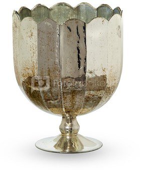 Vaza-žvakidė stiklinė 20x20x25 cm 62455 SAVEX