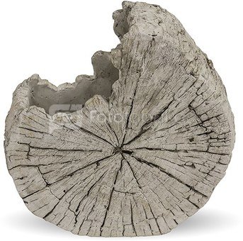 Vazonėlis betoninis medžio imitacija 20,5x20x9 cm 119677