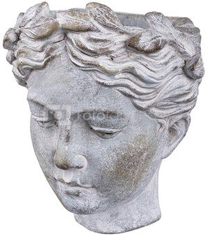 Vazonėlis - skulpūra sieninė Merginos veidas 19 x 17 x 13 cm 131018587