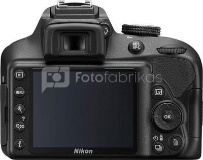 Nikon D3400 + 18-105mm VR