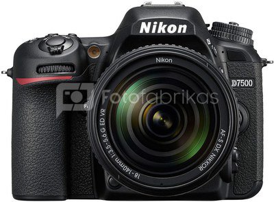 Veidrodinis fotoaparatas Nikon D7500 + 18-140mm VR