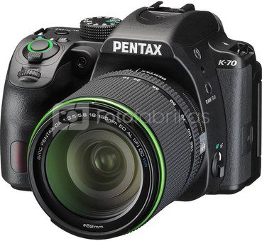 Veidrodinis fotoaparatas Pentax K-70 + 18-135mm ED AL