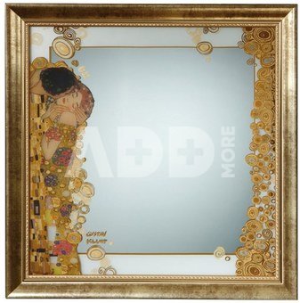 Veidrodis 60x60 cm 67-001-80-0 Klimt. Bučinys Goebel