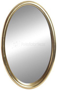 Veidrodis ovalus aukso spalvos 41X4,5X66 cm ES-151971