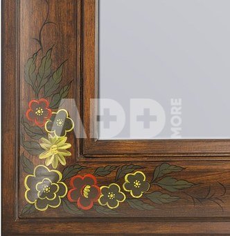 Veidrodis su mediniu dekoruotu rėmu HP8599-S904 60x90