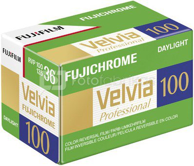 Fujifilm Velvia 100 135/36 expiry 02/2017
