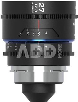Venus Optics Laowa Nanomorph 27mm, 35mm, 50mm S35 Blue lens kit for Arri PL/Canon EF