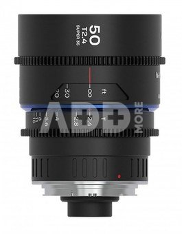 Venus Optics Laowa Nanomorph 50 mm T2.4 1.5X S35 Blue lens for Arri PL / Canon EF