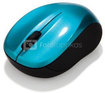 Verbatim Go Nano Wireless Mouse Caribbean Blue