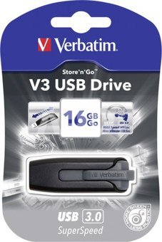 Verbatim Store n Go V3 16GB USB 3.0 grey