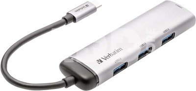 Verbatim USB-C Multiport Hub Four Port USB 3.2 Gen 1