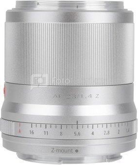 Viltrox AF 23mm F1.4 Nikon Z silver