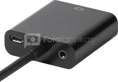 Vivanco adapter HDMI - VGA 0.1m (45493)