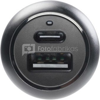 Vivanco car charger USB/USB-C 24W (62303)
