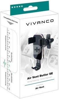 Vivanco автомобильный держатель для телефона Air Vent Butler SE (63259)