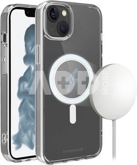 Vivanco защитный чехол Mag Steady Apple iPhone 14, прозрачный (63449)