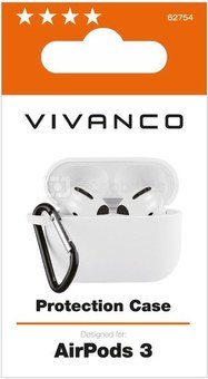 Vivanco защитный чехол AirPods 3, белый