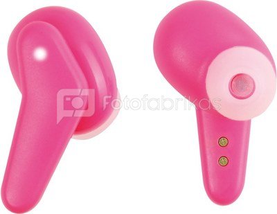 Vivanco wireless headset Fresh Pair BT, pink (60631)