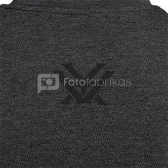 Vortex Charcoal Heather Oversize Logo T-shirt Size L