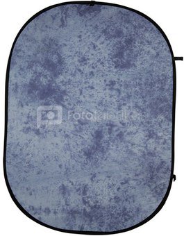 walimex Foldable Background blue batik, 146x200cm
