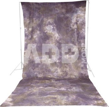 walimex pro Cloth Background Mountain Grey, 3x6m