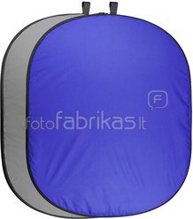 walimex pro Foldable Background 200x230 blue/grey