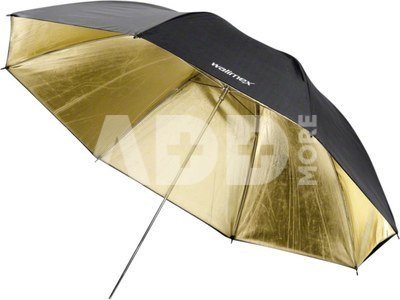 walimex Reflex Umbrella black/golden 2 lay, 109cm