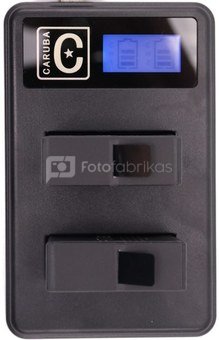 Caruba Wall Charger & Battery Duo Kit   voor GoPro Hero 5 / 6 / 7