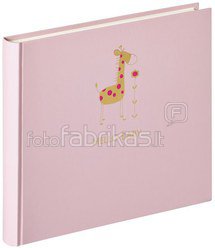 Walther Baby Animal rosa 25x28 50 weiße Seiten / Giraffe UK148R