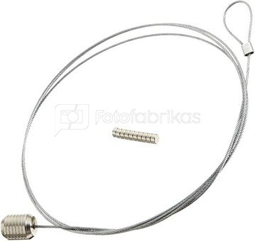 Walther Photo Rope 1,5 m silver Magnets (round/small) MD150S