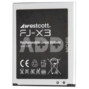 Westcott FJ X3 Lithium ion Battery