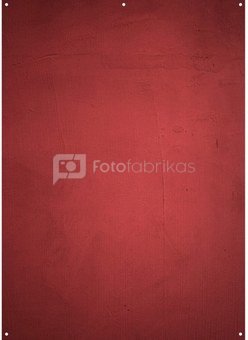 Westcott X Drop Canvas Backdrop Aged Red Wall (5' x 7')