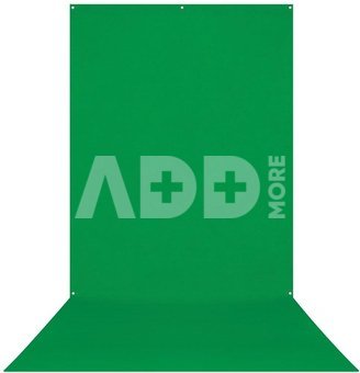 Westcott X Drop Wrinkle Resistant Backdrop Green Screen Sweep (5' x 12')
